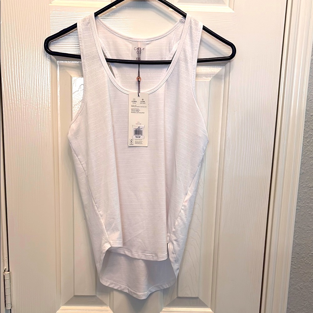 Alia Classic White Tank Top